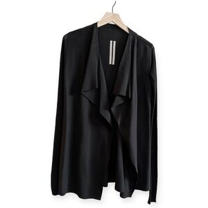 NWT, Rick Owens draped wrap‎ cardigan, SS17 Walrus collection, Size XS